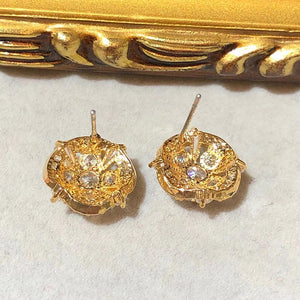 Sakura 3D Blossom Stud Earrings