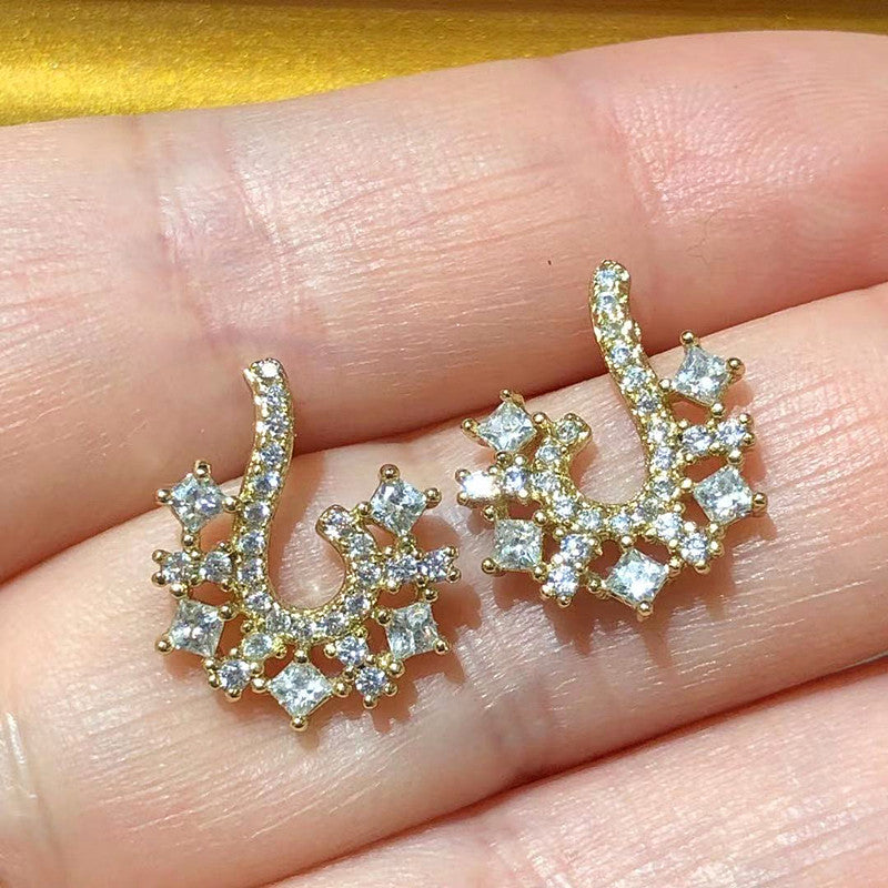Tiviss Star Drop Stud Earrings