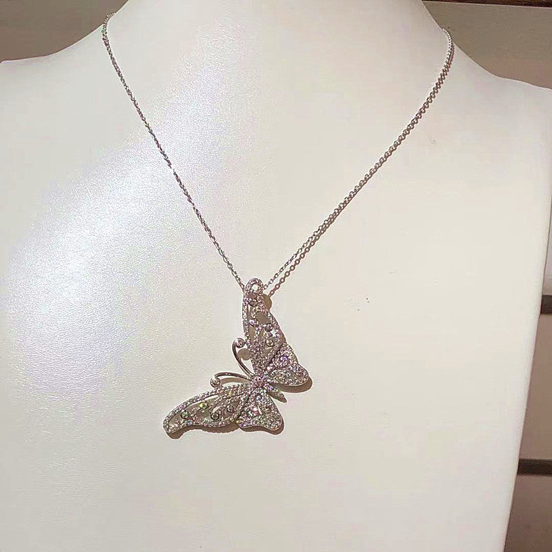 The Butterfly Drop Necklace - 2 colours