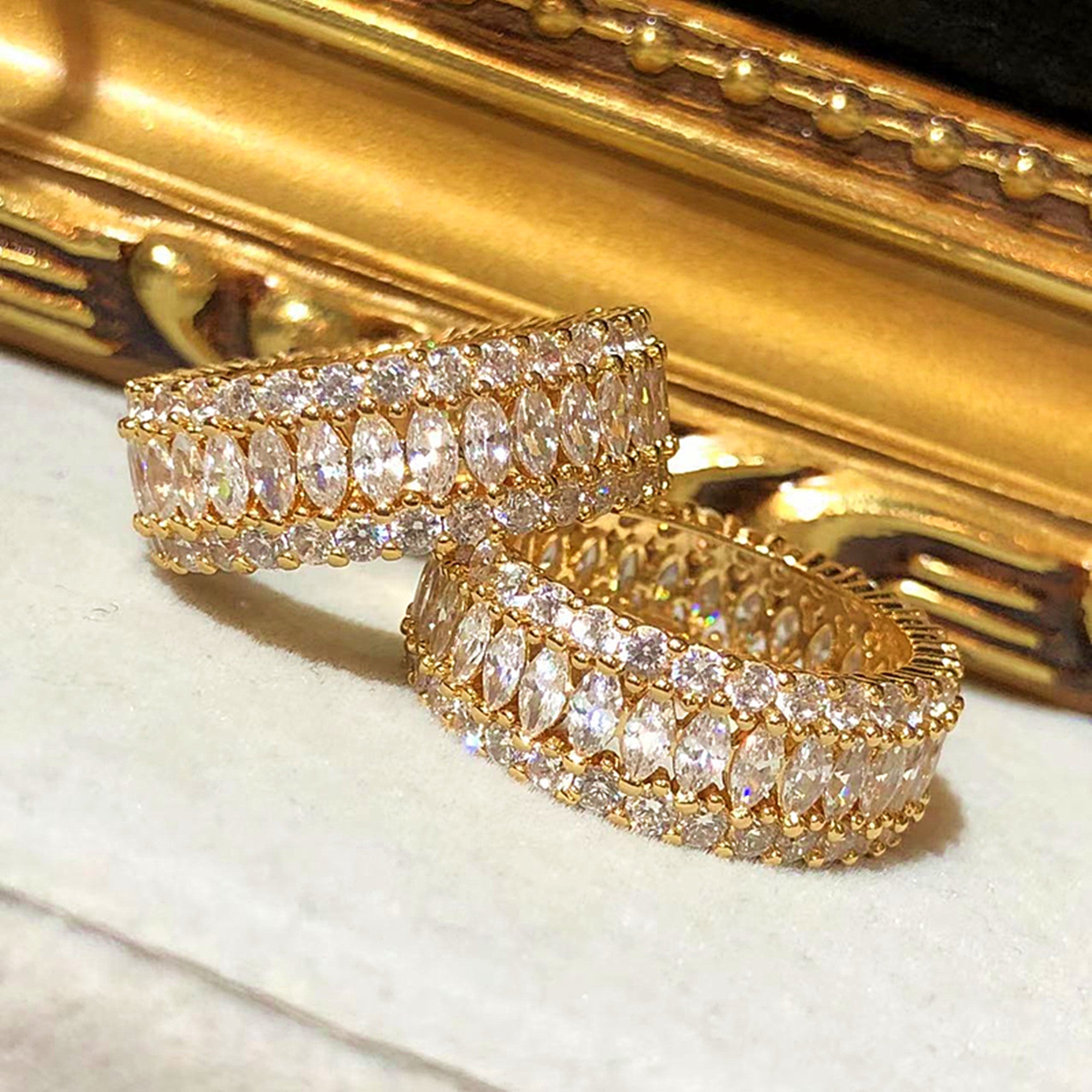 The Solar Tear Ring - Gold