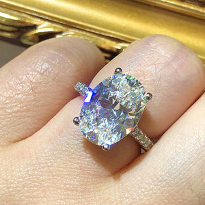The Brilliant Oval Ring