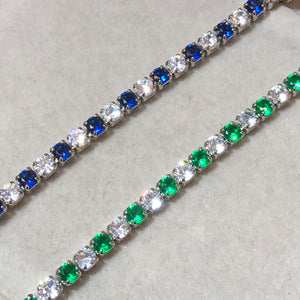 Tiviss The Eternity Tennis Bracelet - Colour Stone