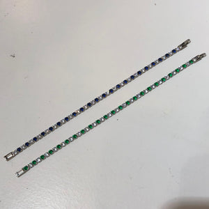 Tiviss The Eternity Tennis Bracelet - Colour Stone