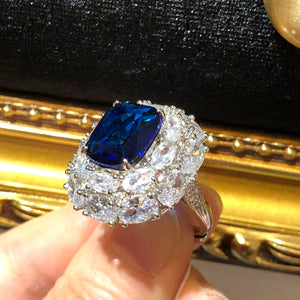 Tiviss The Lavatera Blue Ring