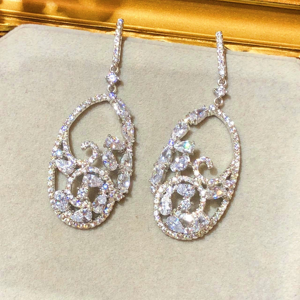 Tiviss Salvia Drop Earrings