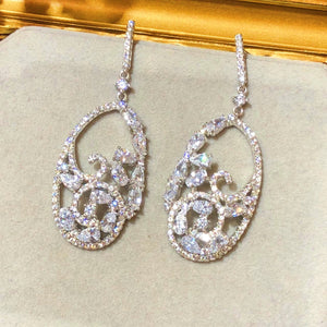 Tiviss Salvia Drop Earrings
