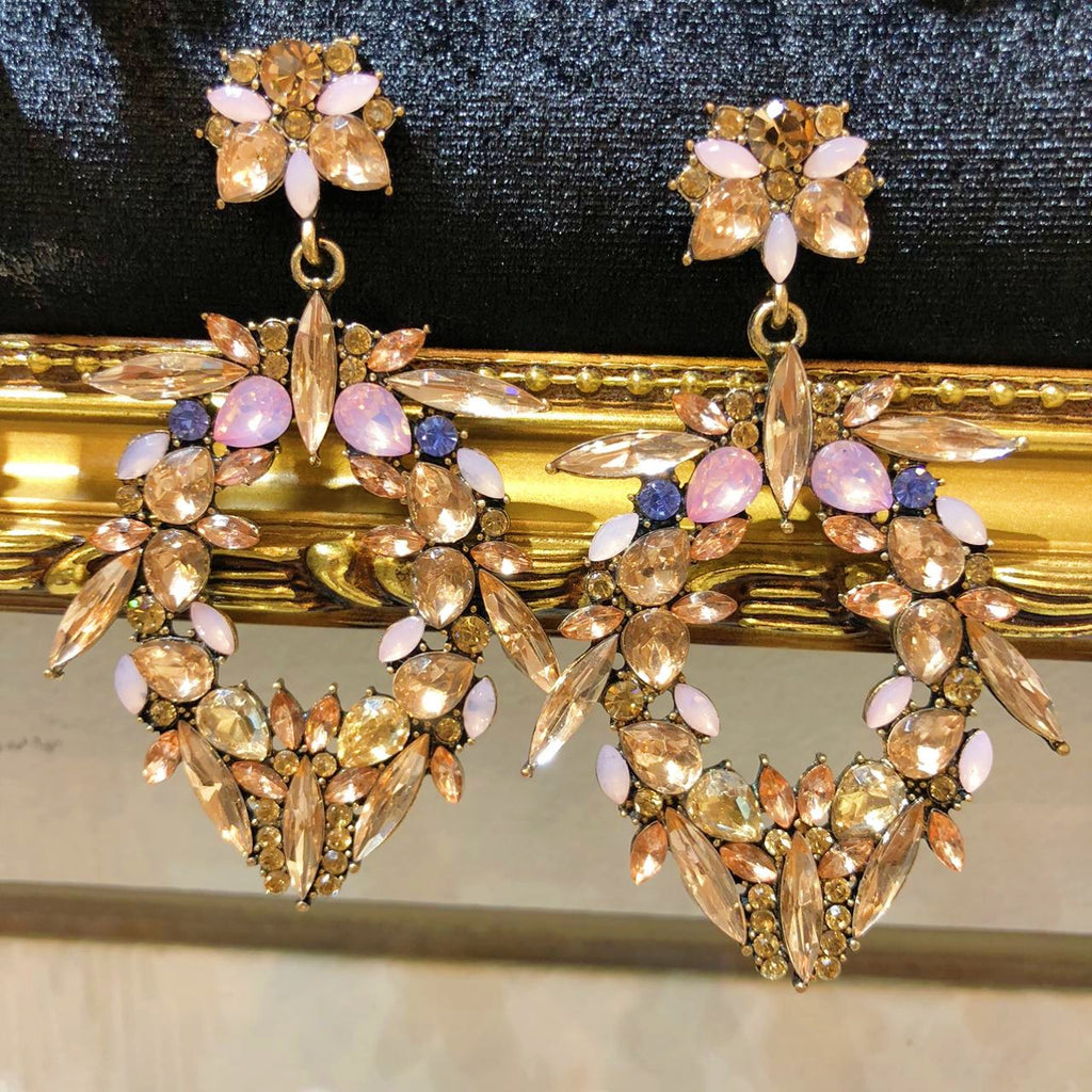 Tiviss Spring Garden Art Deco Earrings